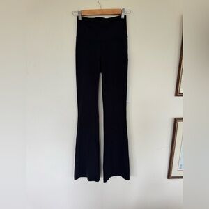 LULULEMON High Rise Flair Leggings Black Women's Size 4